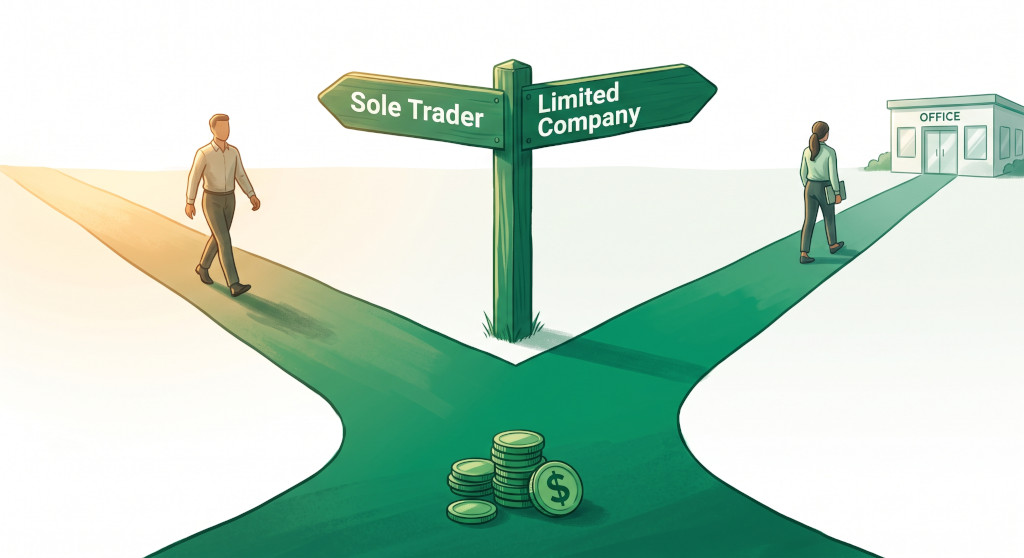 Sole Trader vs Limited Company: What the Accounting Difference Means for Your Business